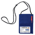 Non-Woven Econo 5 Function Trade Show Badge Holder and Neck Wallet (Overseas Production)